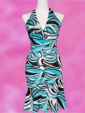 Cache Y2K Patterned Dress